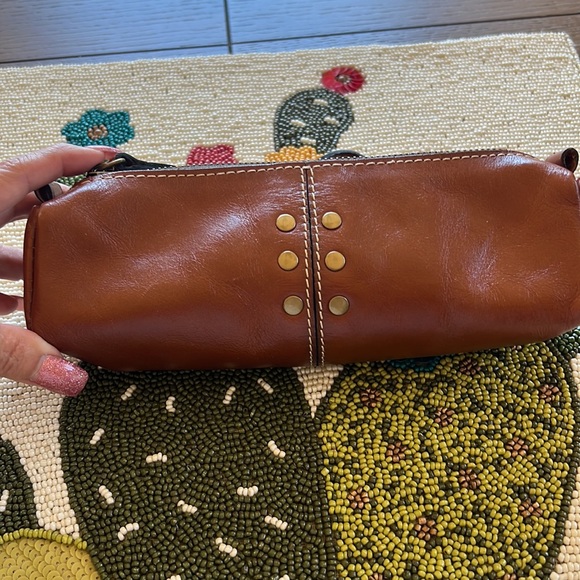 Patricia Nash Leather Roll Case Wristlet/Makeup Roll - Picture 5 of 8